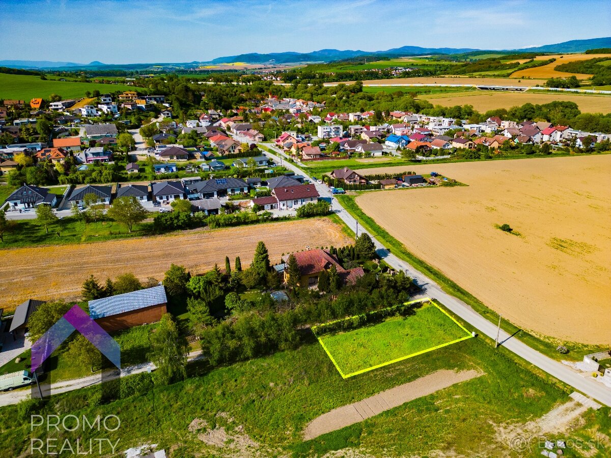 Stavebný pozemok v obci Beniakovce, Košice okolie