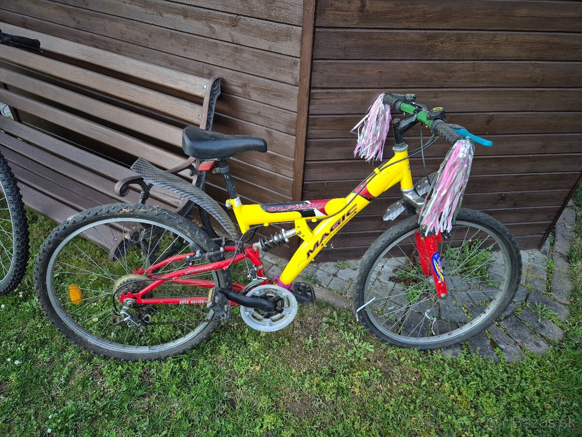 Dievčenský bicykel