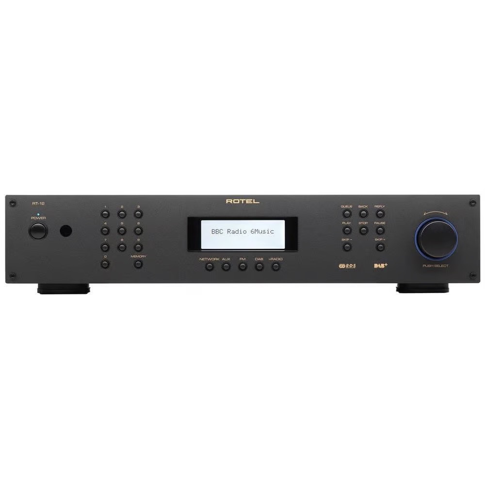 Rotel RT-12 black / Hi-Fi tuner a sieťový prehrávač 