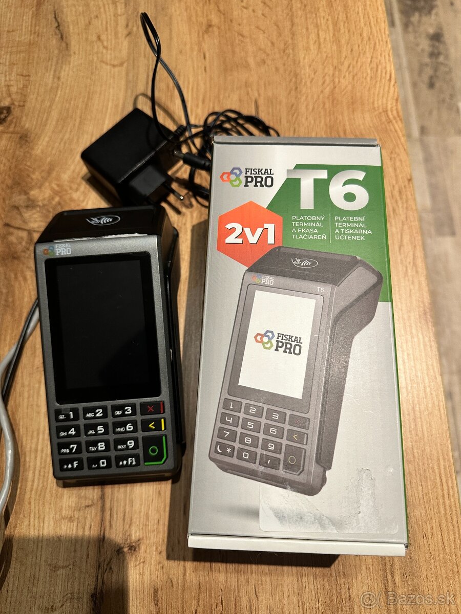 registračná pokladňa Fiskal pro T6