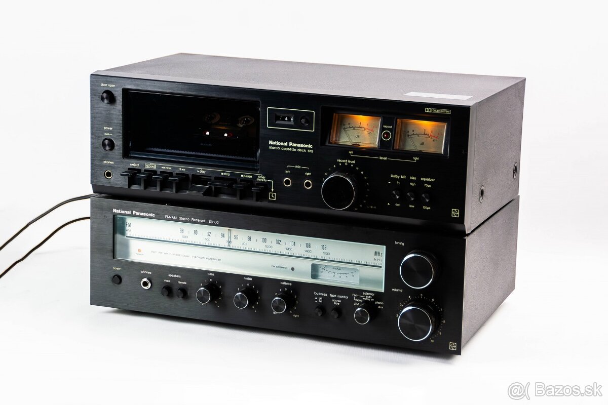 Zostava NATIONAL PANASONIC - TECHNICS  / SA-80 / RS-612