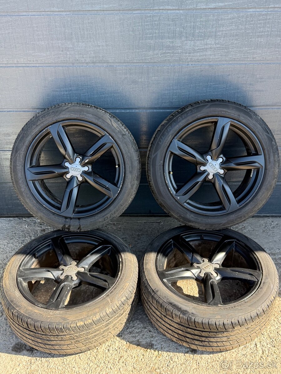 Predam elektrony 5x112 R20 letné pneu Originál Audi