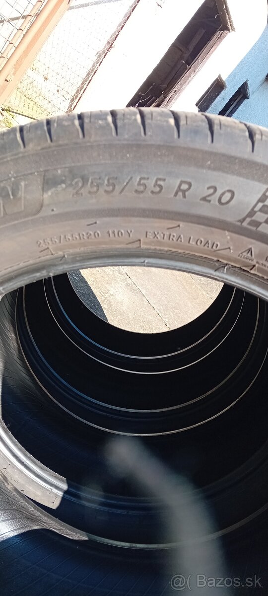 255 55 R20 Letné Michelin Pilot šport 4 suv