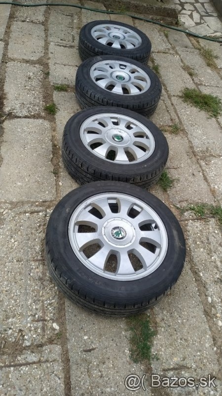 Original ALU Skoda Metallica 5x100 R16