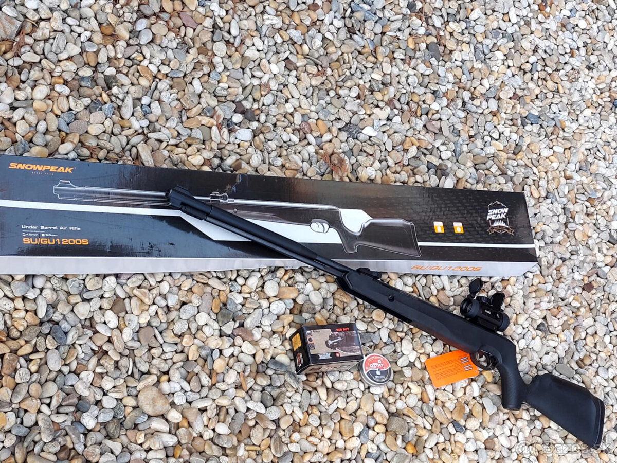 Puška Snowpeak SU 1200S4.5mm spodne pakove natahovanie +brok