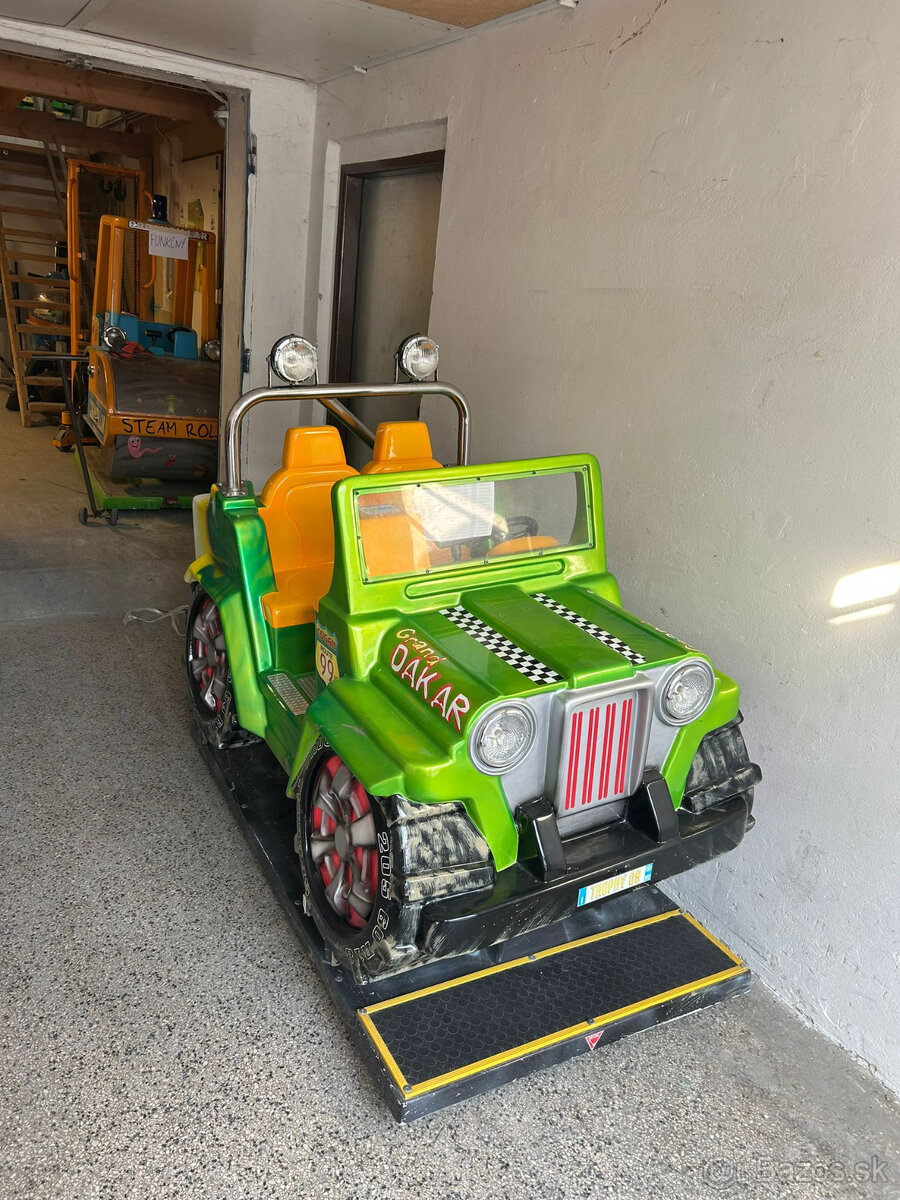 Predaj detských nevýherných automatov - auto Dakar