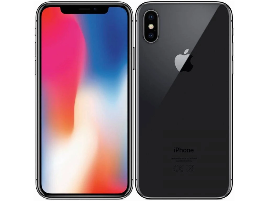 iPhone X 256GB Cierny 100% zdravie