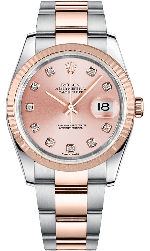 Rolex DateJust 178271 Pink Dial Diamanty