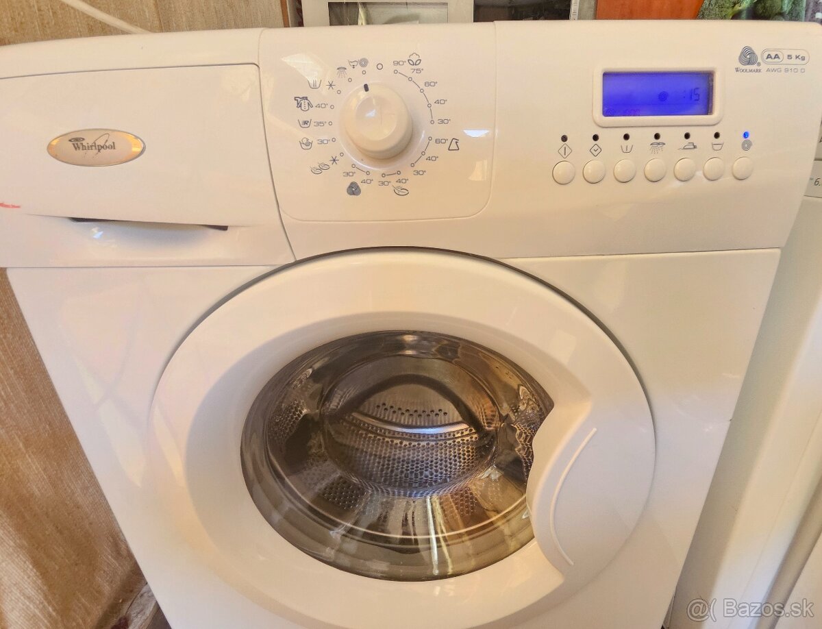 Práčka Whirlpool aj s Dovozom a zapojením
