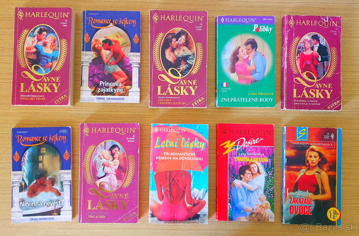 Knihy Harlequin za 0,20 EUR ::-