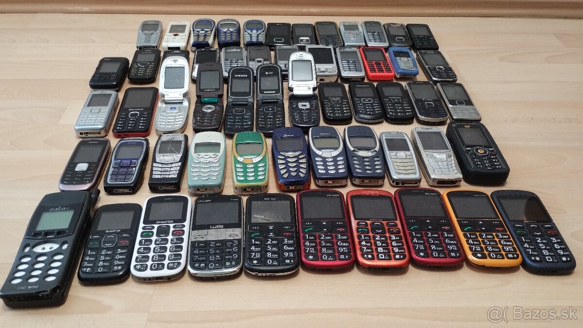 Predám tlačítkove mobilné telefóny