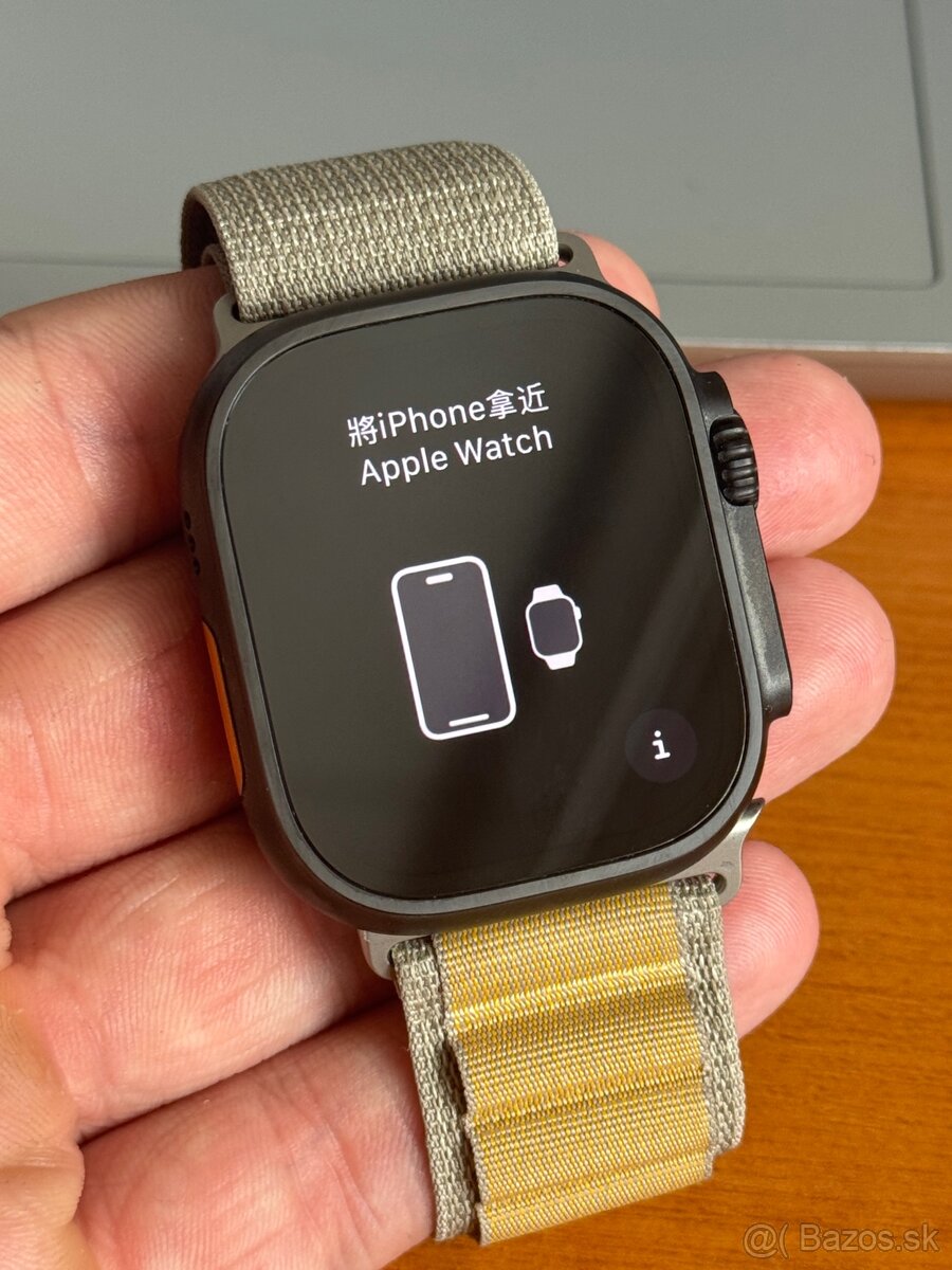 Apple Watch Ultra 2 49mm BLACK - len odskúšané, rok záruka