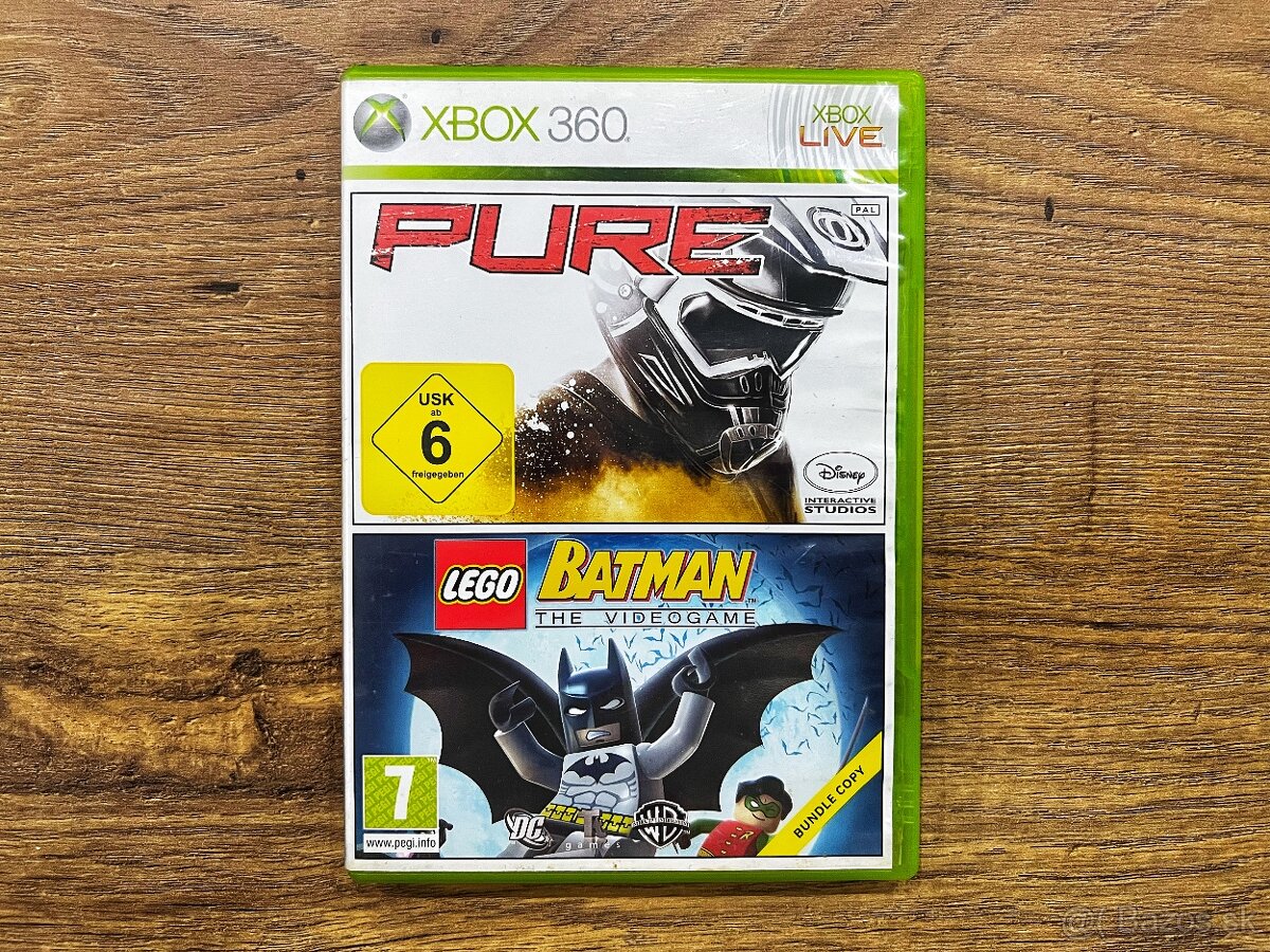 LEGO Batman The Videogame + Pure na Xbox 360