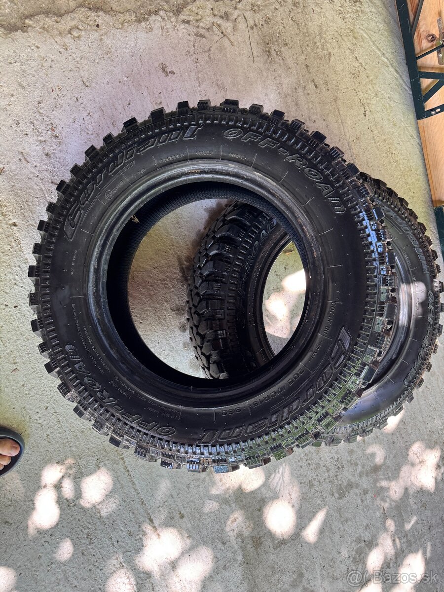 Cordiant Off-road pneumatiky 205/70 R15 na jimny