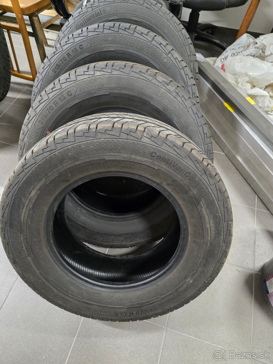 Continental 215/70 R15 C letne (dodavka)