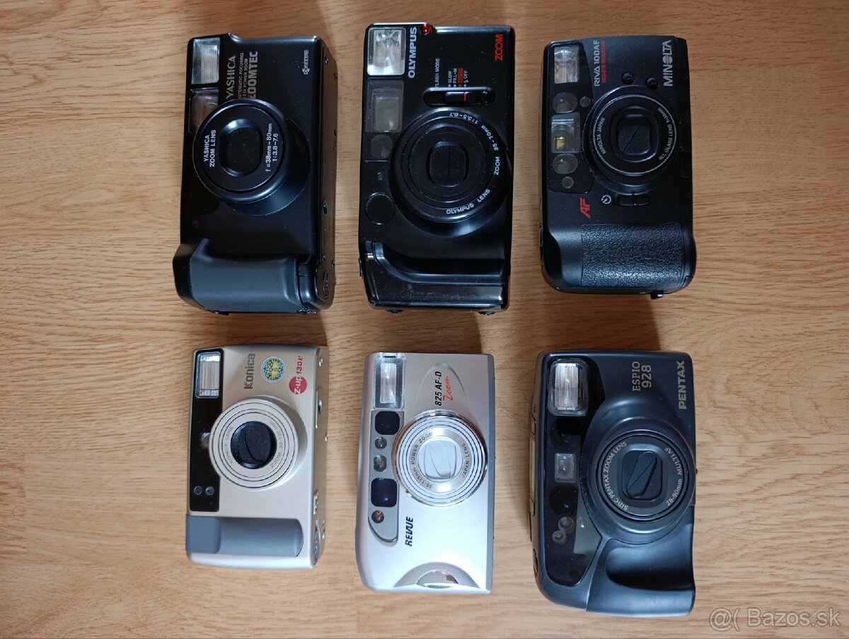 Fotoaparáty na ND/opravu/do zbierky