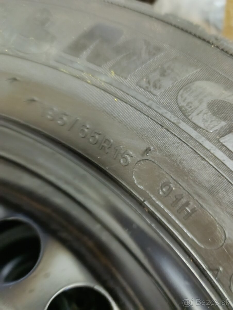 Predám zimné pneumatiky Michelin Alpin na diskoch