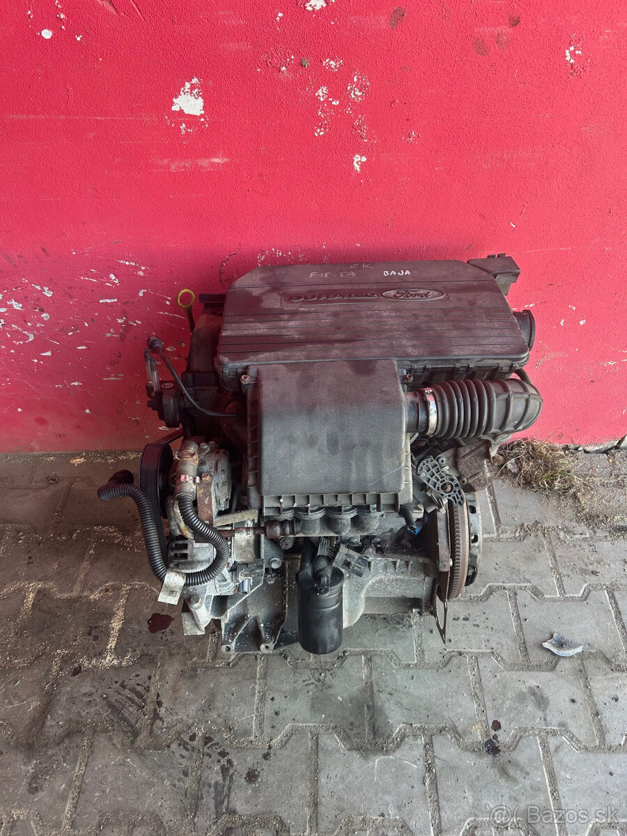 Motor 1,3 8V 44KW BAJA Ford Fiesta mk6 kompletní
