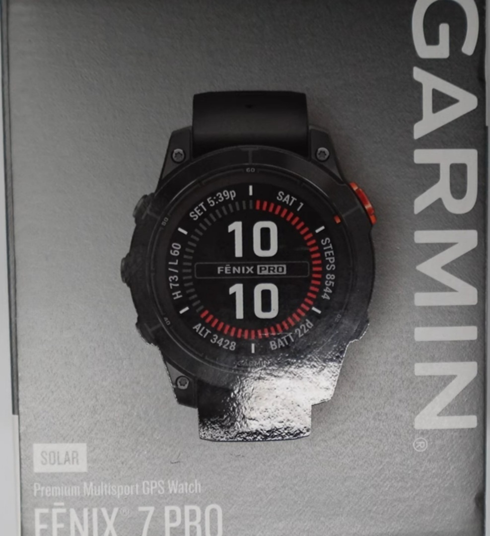 Kúpim krabicu od Garmin Fenix 7 Pro Solar