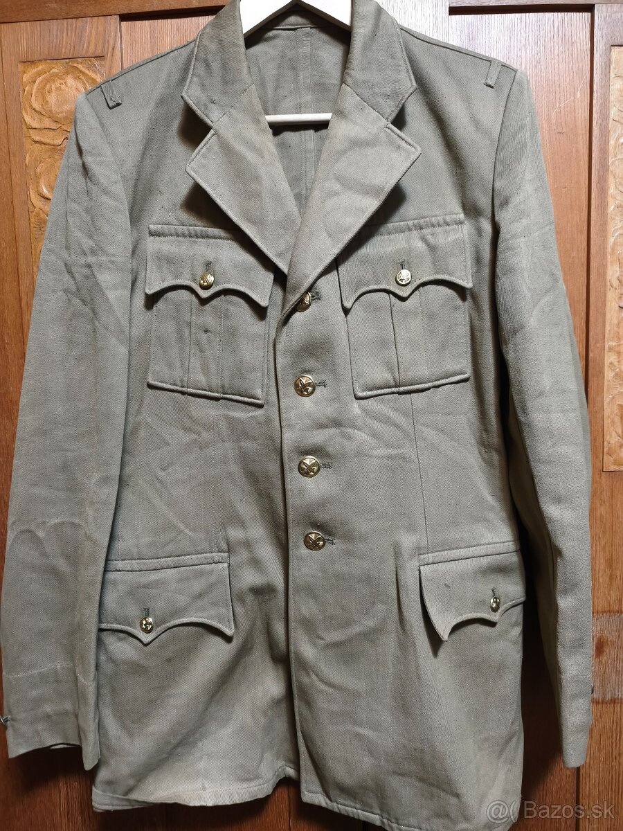 Vojenské sako 50 roky čsľa