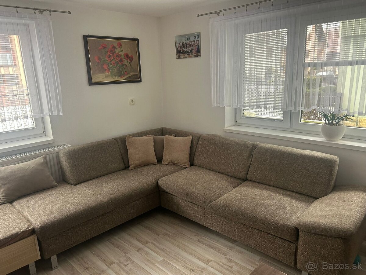 Rohová sedacia súprava