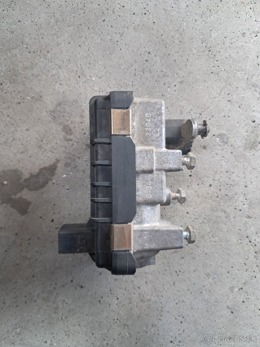 Elektrický regulačný ventil turba