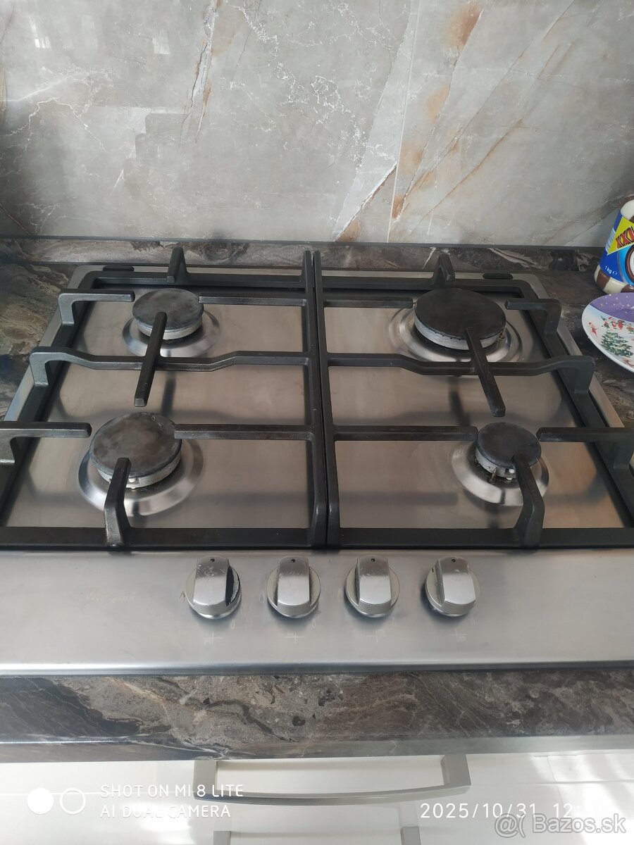 Plynová varná doska Whirlpool