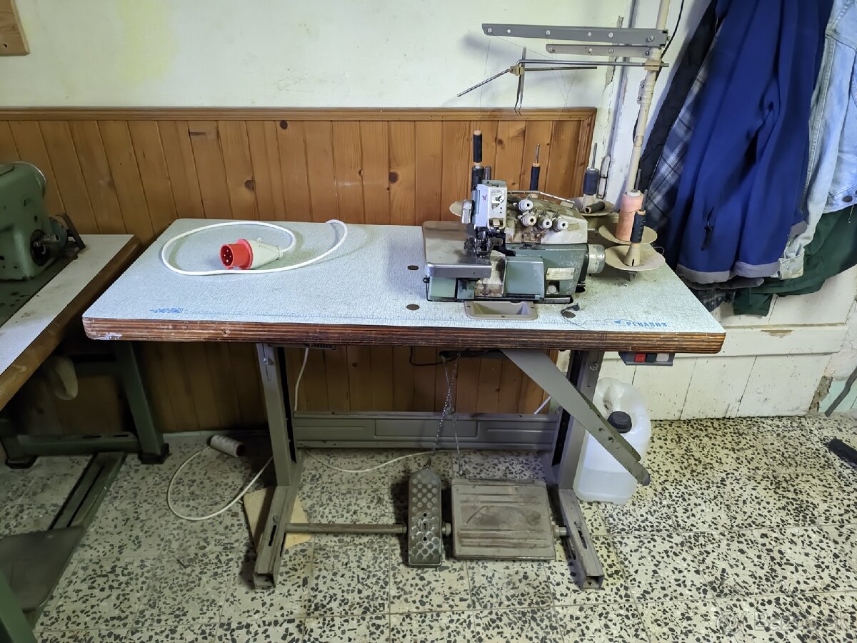 Priemyselný overlock Pegasus L32-86 (5-nitný)