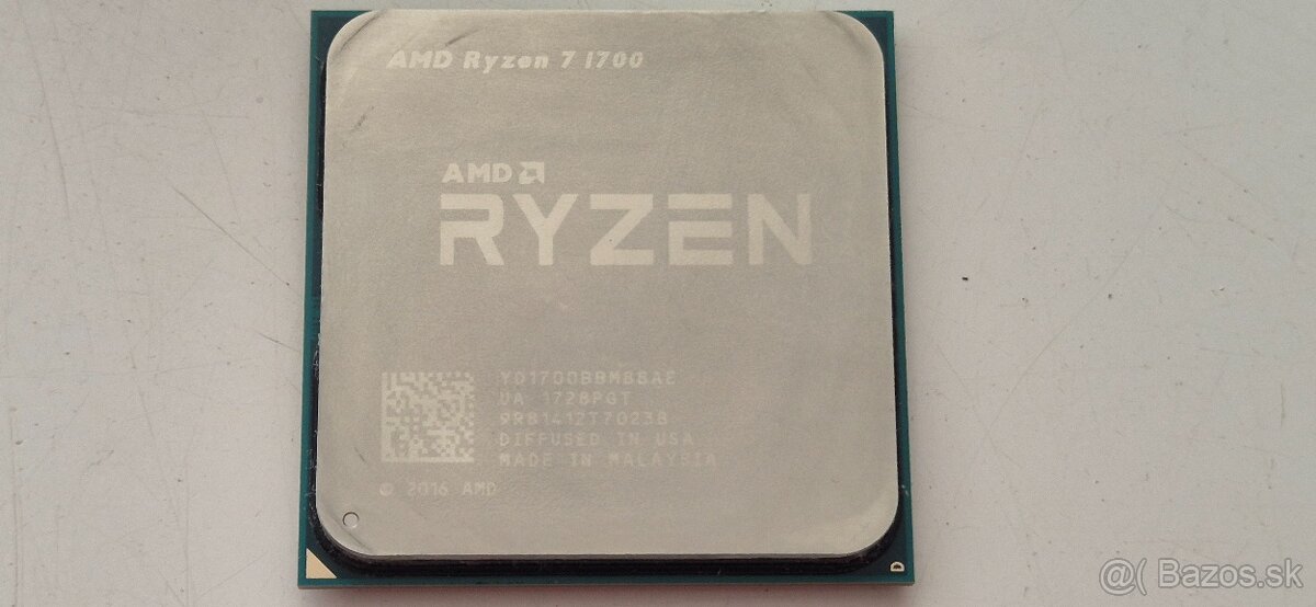 AMD Ryzen 7 1700 + chladič s ventilatorom -