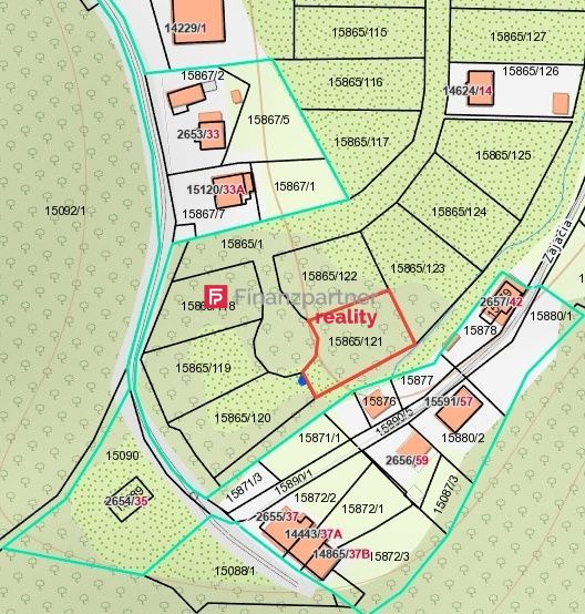 Stavebný pozemok na Vydumanci bez prístupovej cesty (F152-14