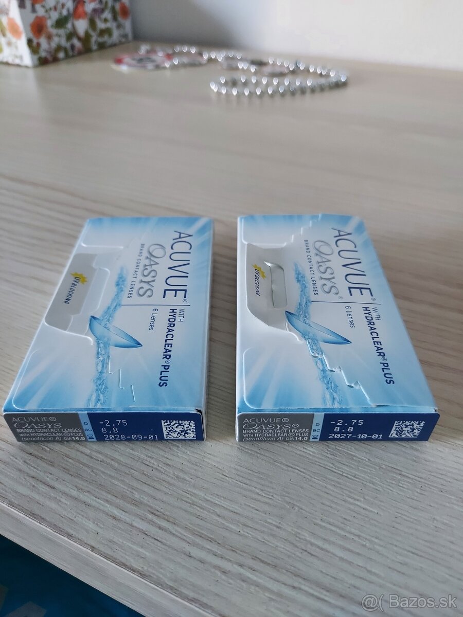 Kontaktné šošovky Acuvue Oasys