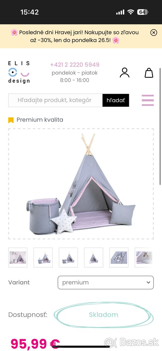 Teepee stan Elis design