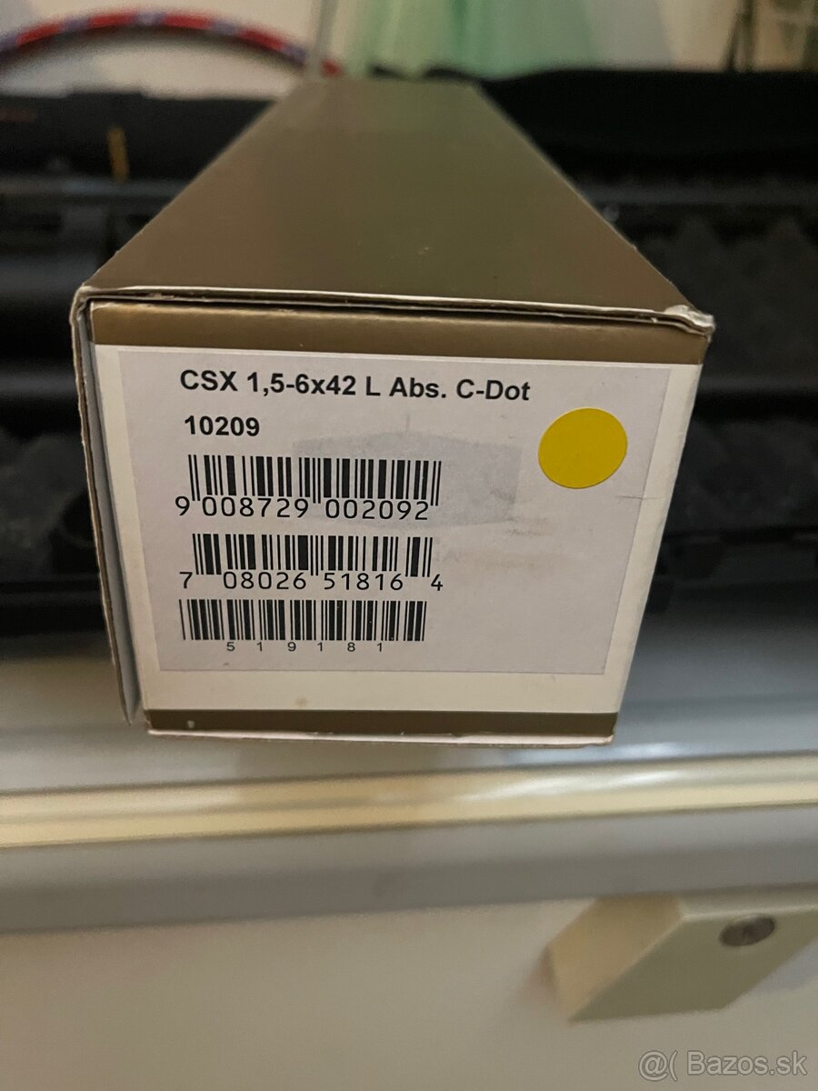 Puškohľad Kahles CSX 1,5-6x42 L, Abs. C-DOT