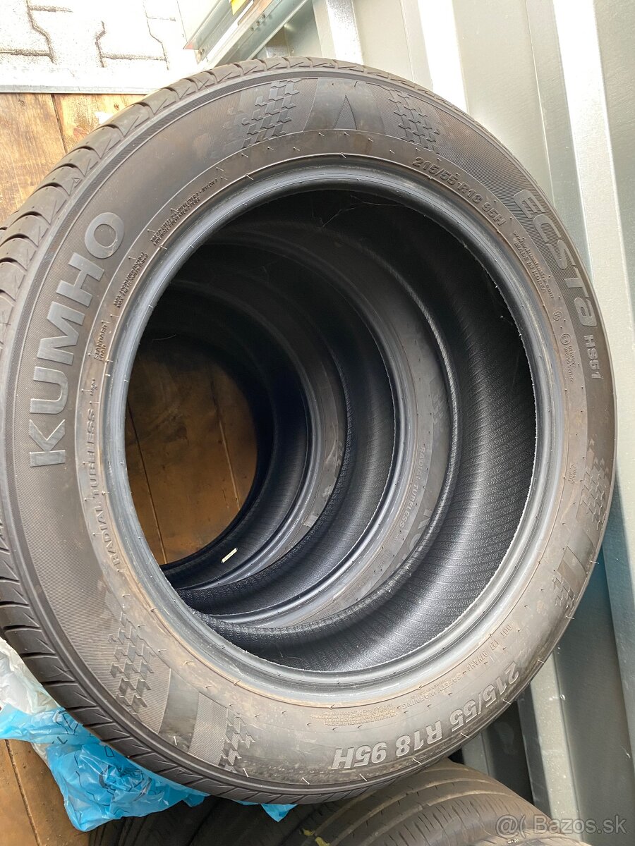Pneumatiky letné 215/55 R18