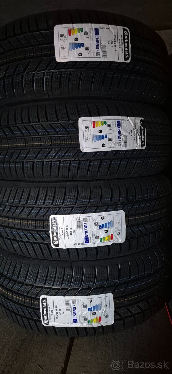 Predam 4x zimné pneu Continental wint ts 870 235/55 r18 100H