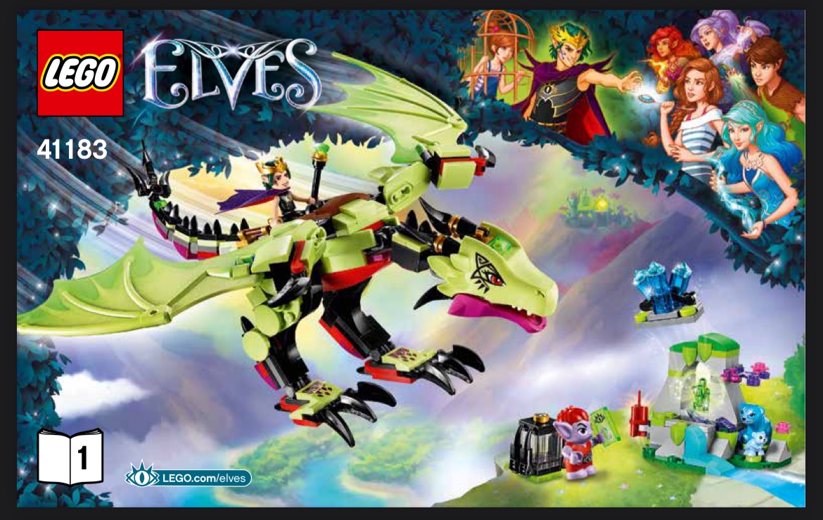 LEGO® Elves 41183 Zlý drak kráľa škriatkov