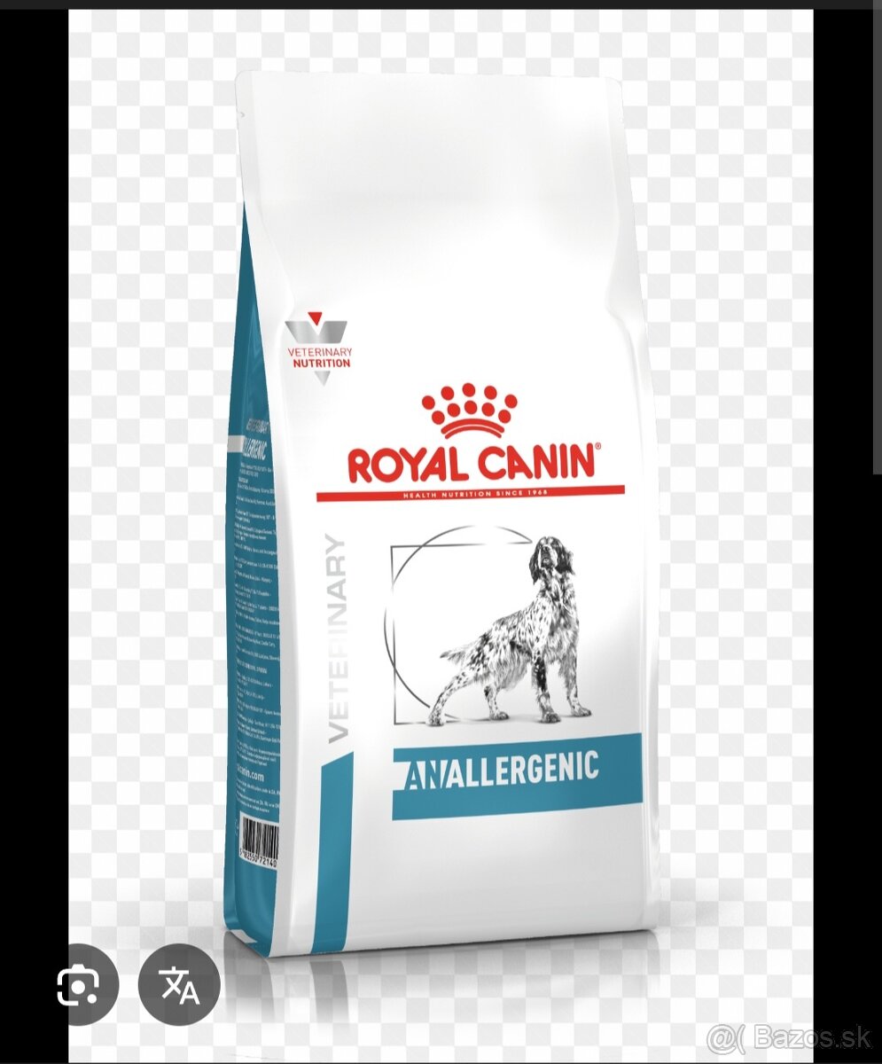 Granule Royal Canin annalergenic 8kg.