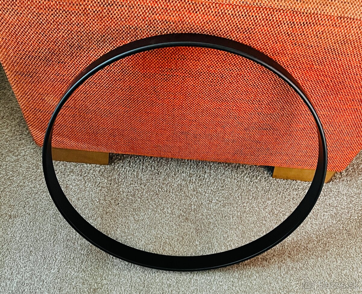 Predám bass drum 22 black obruč gibraltar