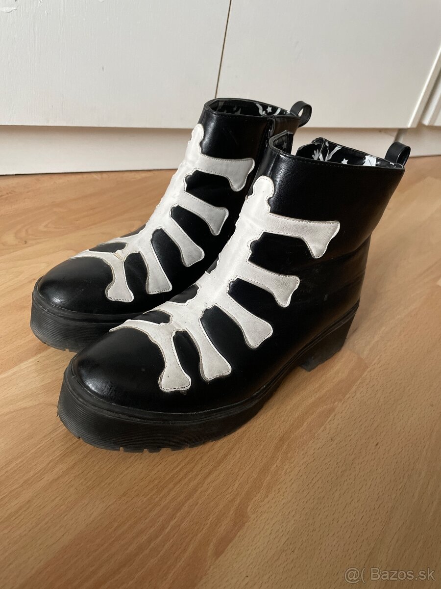 Topánky emo , punk 38
