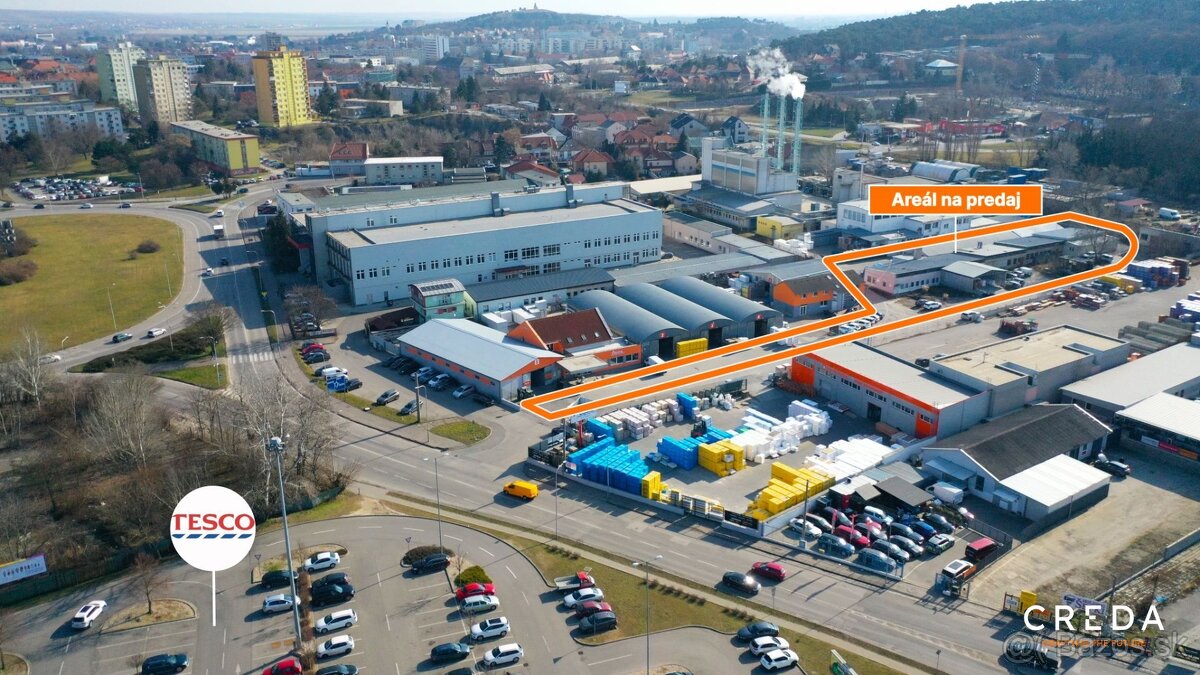CREDA | predaj sklad / výroba s kanceláriami, Nitra, Štúrova