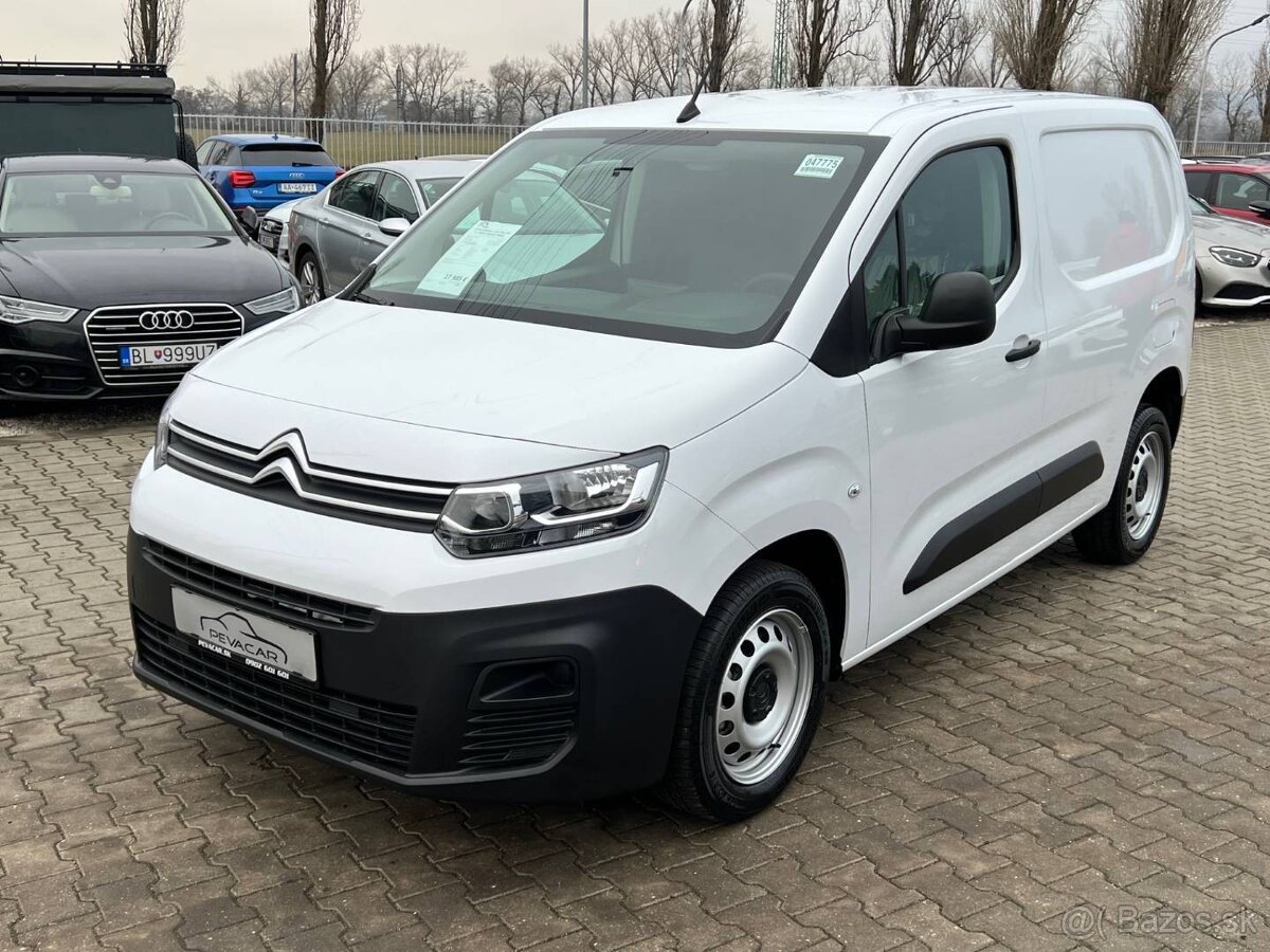 Citroën Berlingo 1.5HDI 75kw M6 L1 NOVÉ NOSNOSŤ 900KG