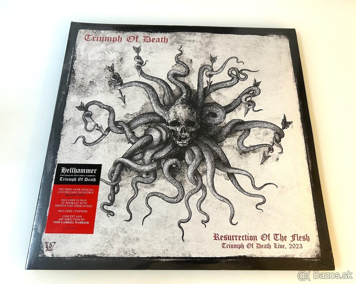 Triumph of death /HELLHAMMER 🤟Lp 🤟🤟🤟🤟