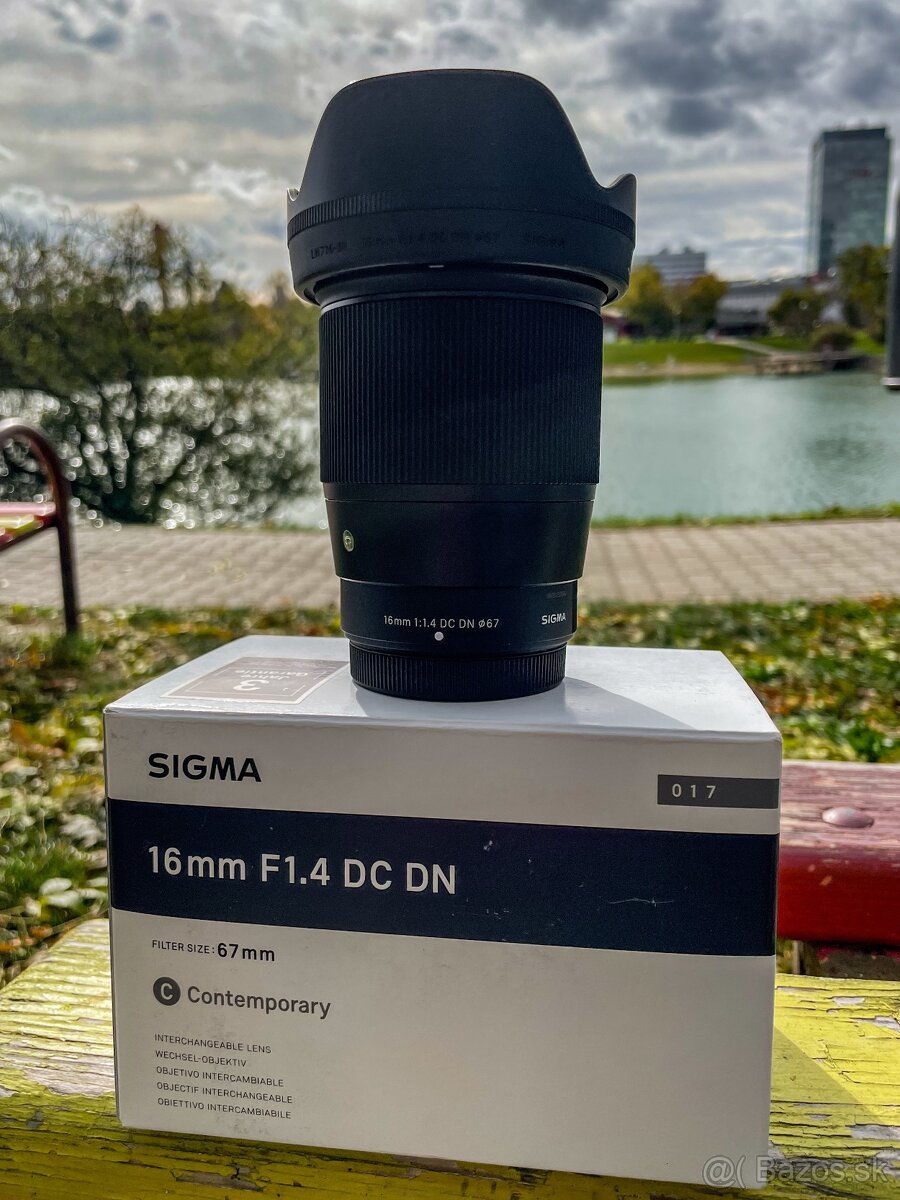 Sigma 16mm f1.4 na FUJIFILM