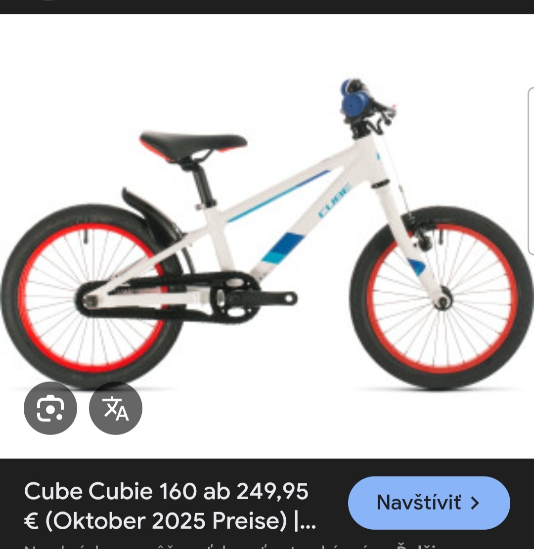 Detsky bicykel 16 (osobný odber PP)