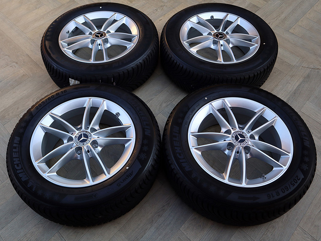 16" 5x112 ALU KOLA MERCEDES A + B + CLA ZIMNÍ