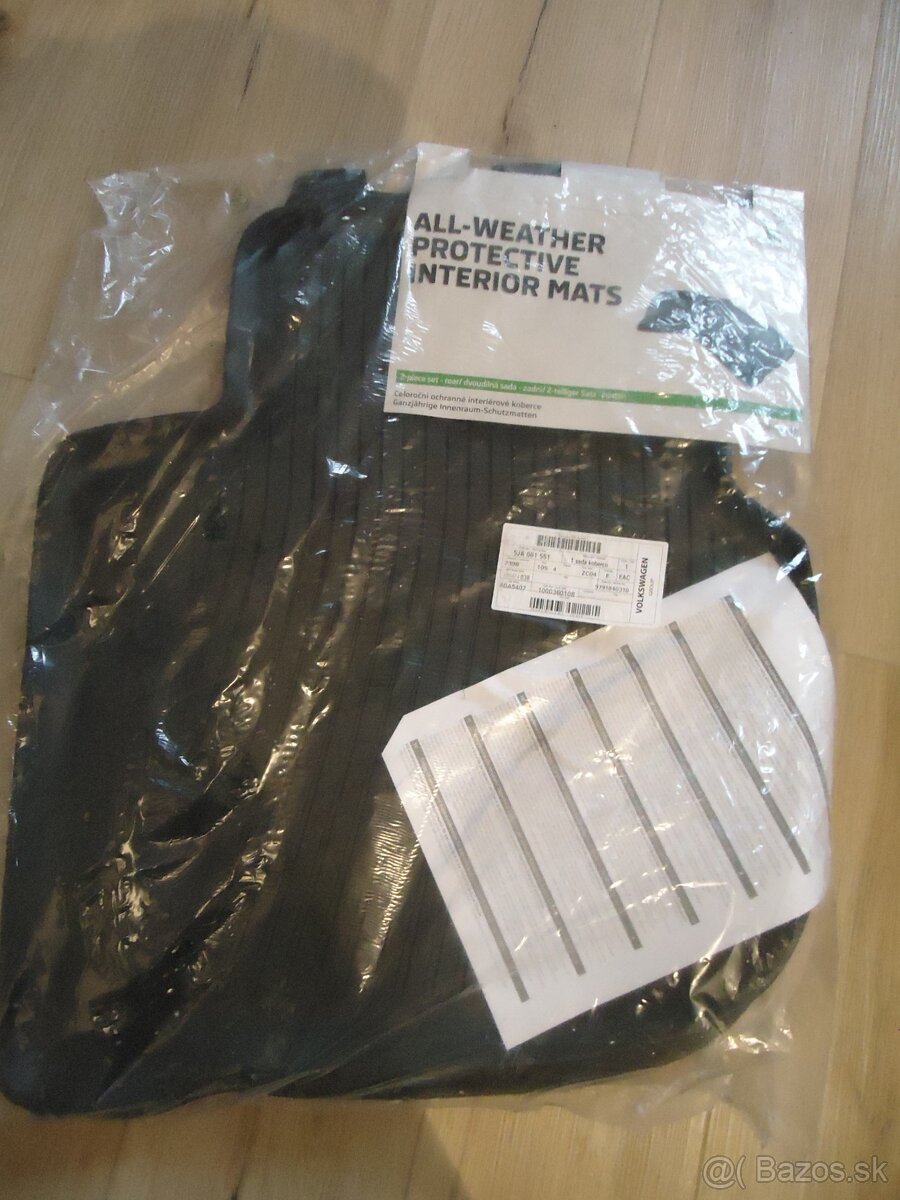 Škoda Rapid originál zadné koberce