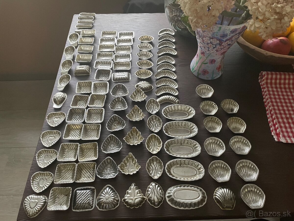 Retro formičky na pečenie