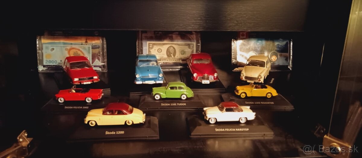 Modely autá a autobusy