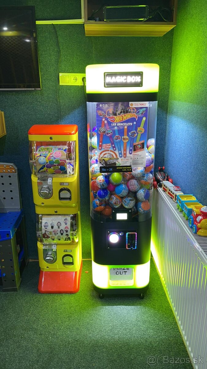 🔵 PRENÁJOM AUTOMATU NA HRAČKY .