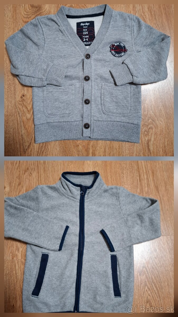 Sveter alebo mikina 98 -104